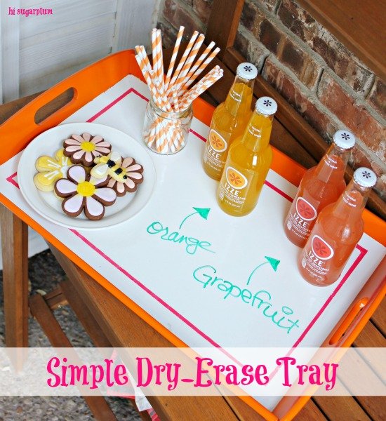 Hi Sugarplum | Dry Erase Tray 