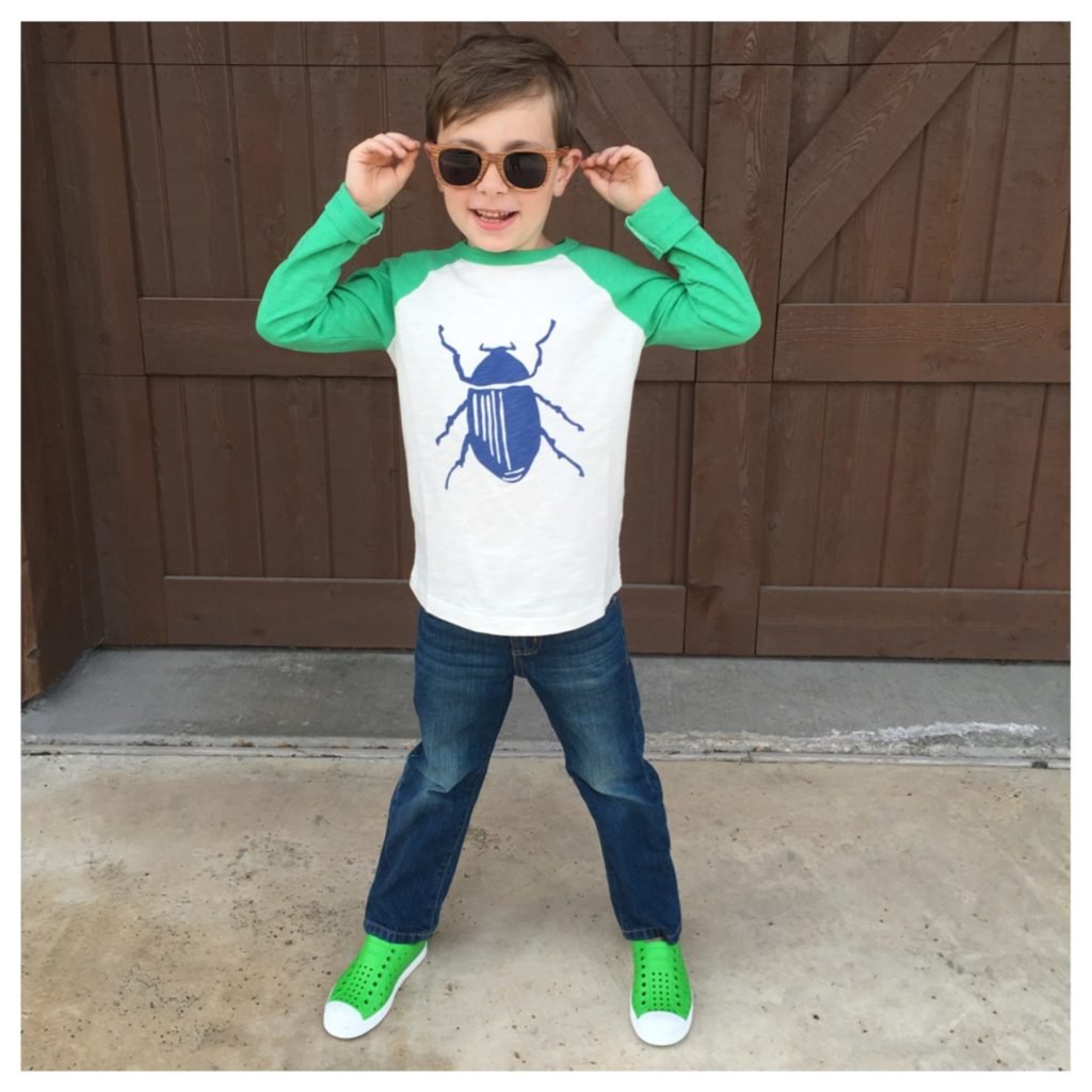 boy spring clothes and shoes