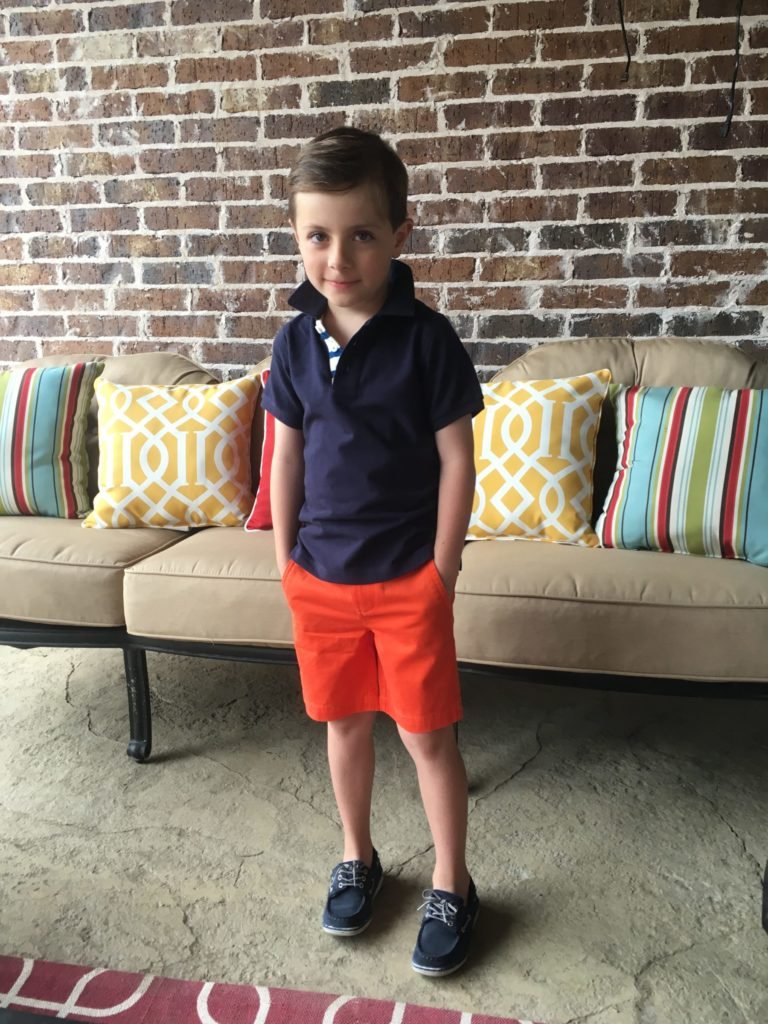 boden polo and shorts