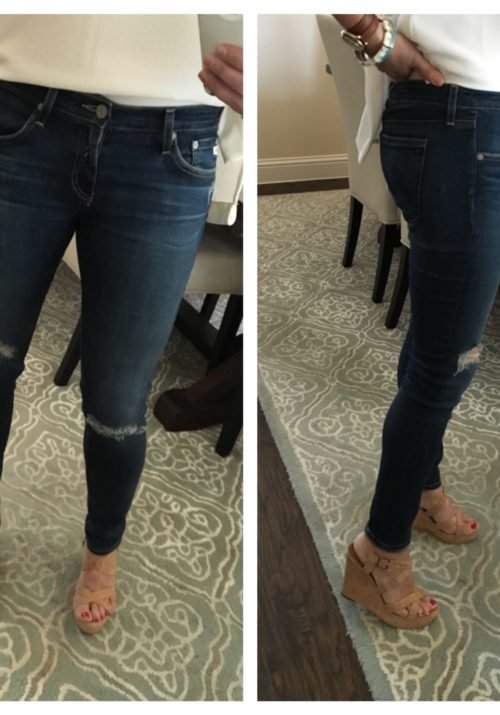 ag skinny ankle jeans