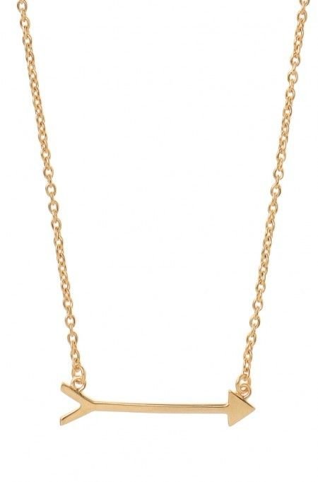 stella and dot arrow necklace