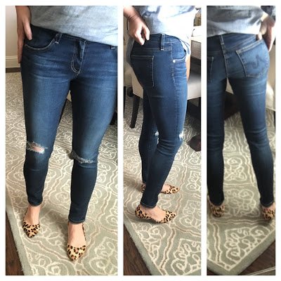 ag skinny ankle jeans