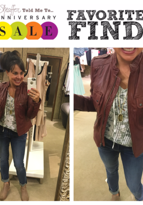 Nordstrom Anniversary Sale leather jacket