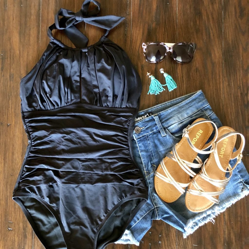 ModCloth swimsuit summer outfit