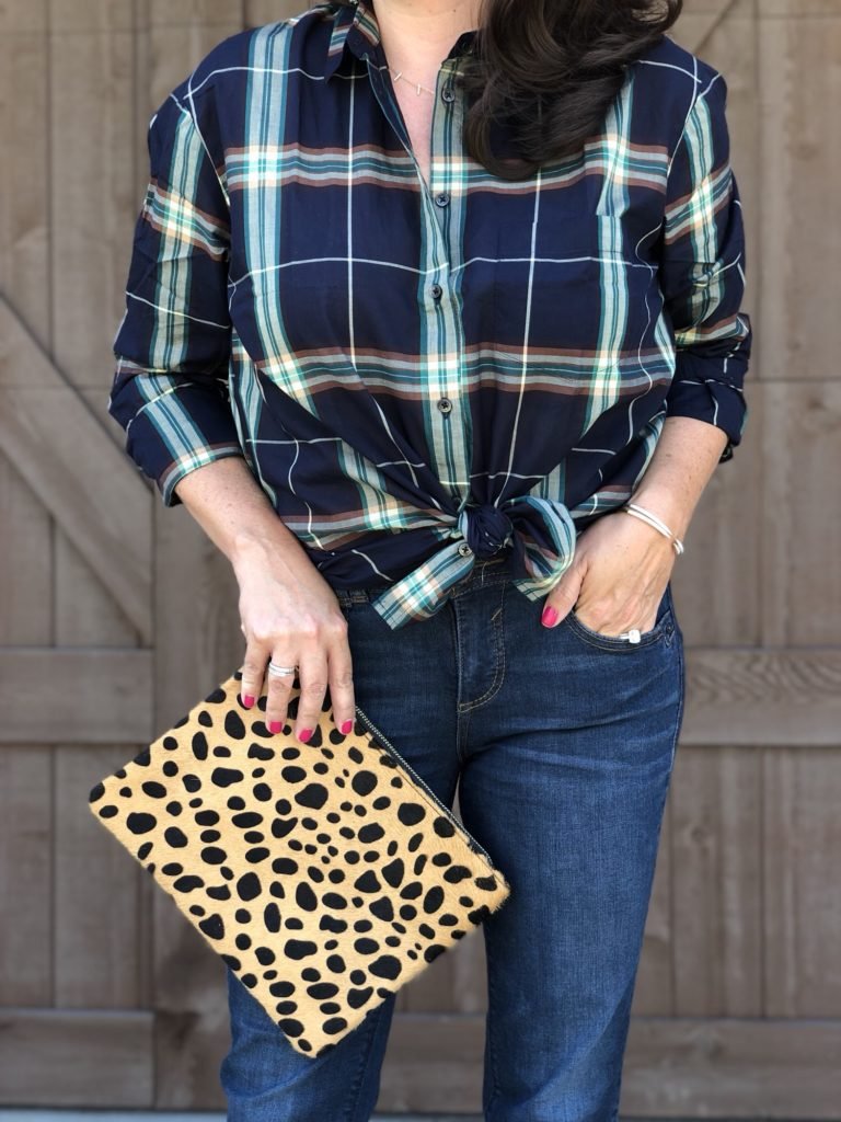 flannel and leopard