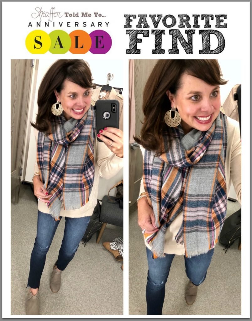 Nordstrom Anniversary Sale Early Access plaid blanket scarf