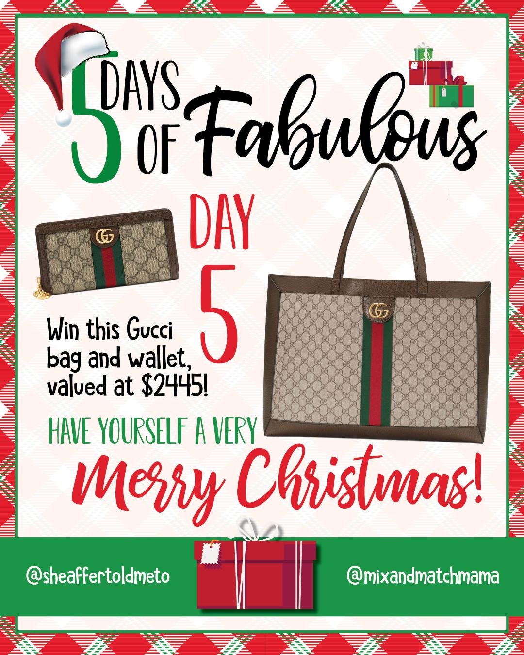 5 Days of Fabulous Day #5: A GUCCI GIVEAWAY! — Sheaffer Told Me To