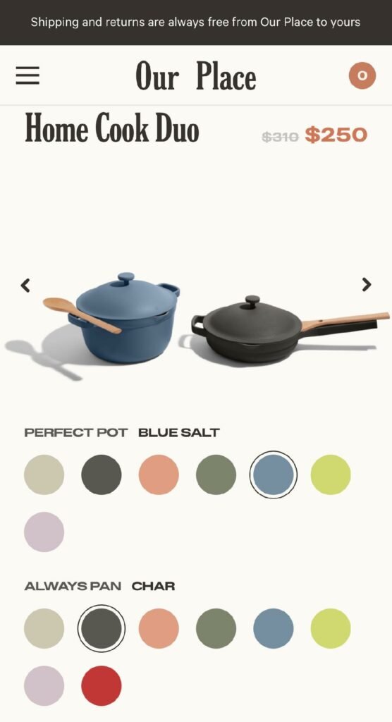 Cast Iron Perfect Pot Blue Salt